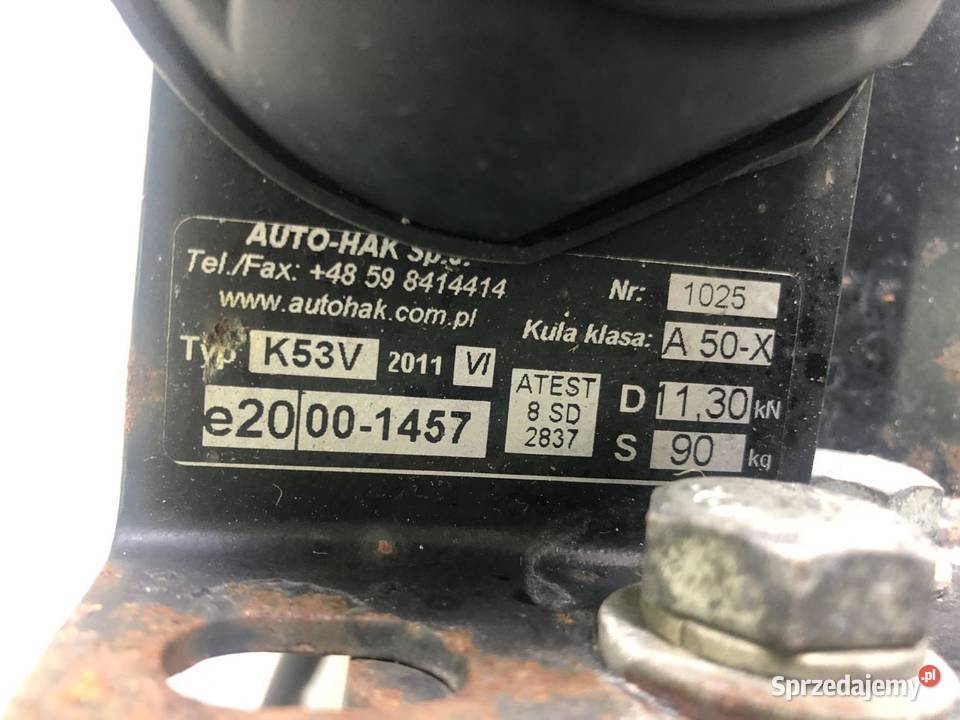 BELKA NA HAK HOLOWNICZY VW PASSAT CC sprzedam