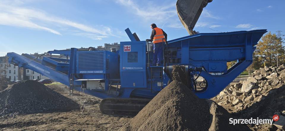 Kruszarka szczękowa Terex Pegson Metrotrak 2001 Trachy sprzedam