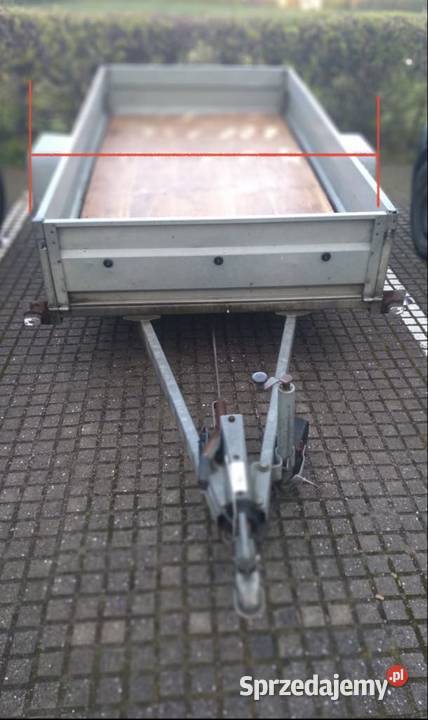 Przyczepa jednoosiowa 1000 Przystałowice Duże-Kolonia