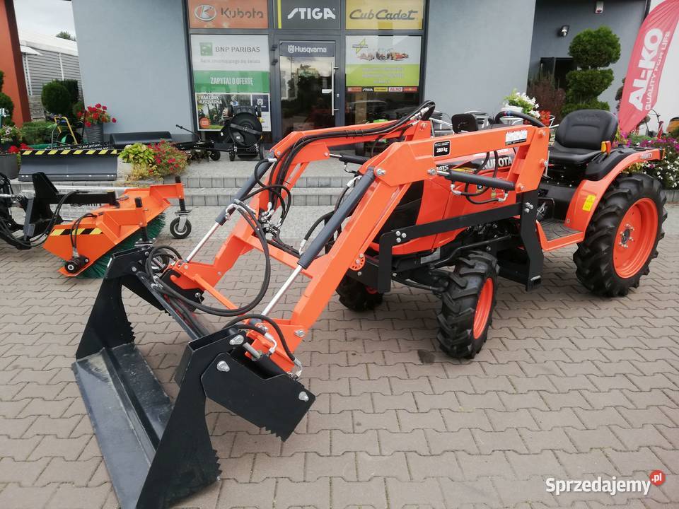 Traktor ciągnik Kubota B2741S 4x4 27 wspomaganie Kobiele Wielkie