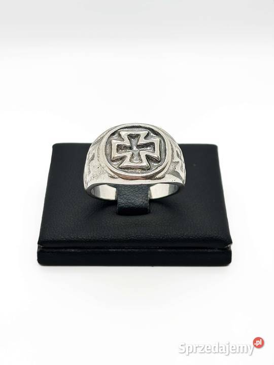 Nowy srebrny sygnet pr 925 1324g Rozmiar 25 Elbląg