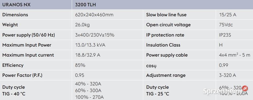 Bhler Selco Uranos NX 3200 TLH Krotoszyn