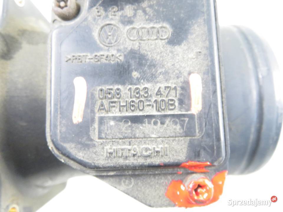 PRZEPŁYWOMIERZ AUDI A4 B5 16 18 058133471 osobowe