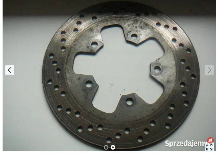 tarcza hamulcowa tył Suzuki GSX 750f 2002 Ostrów Wielkopolski sprzedam