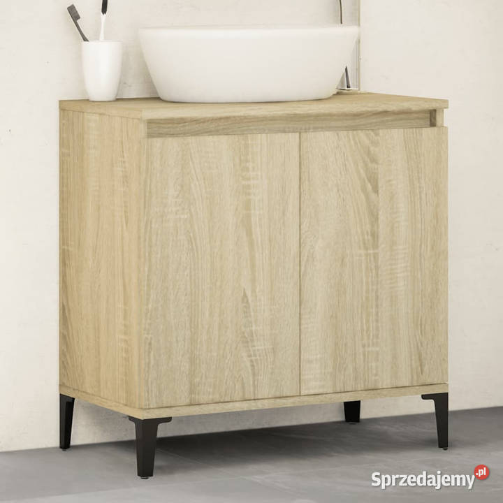 Szafka pod umywalkę dąb sonoma 58x33x60 WM847408