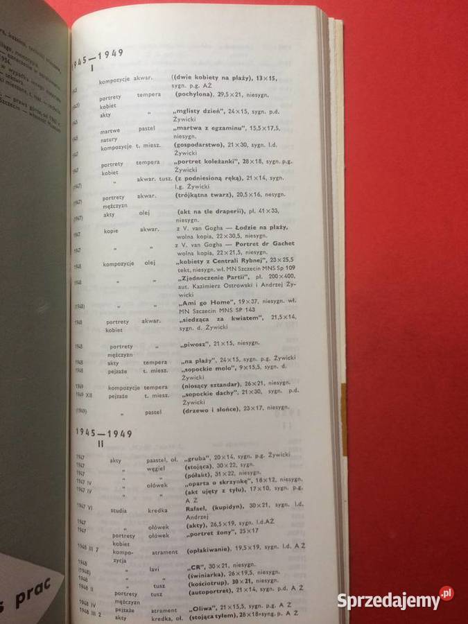 611 Andrzej Żywiecki Katalog Twórczości