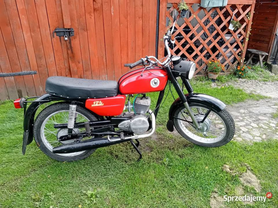 Motocykl WSK 125 benzyna Łebcz