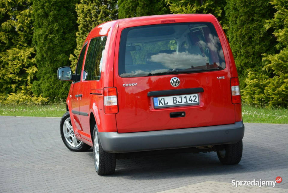 Volkswagen Caddy 14MPI Maxi Life Klimatronic z mazowieckie Ostrów Mazowiecka sprzedam