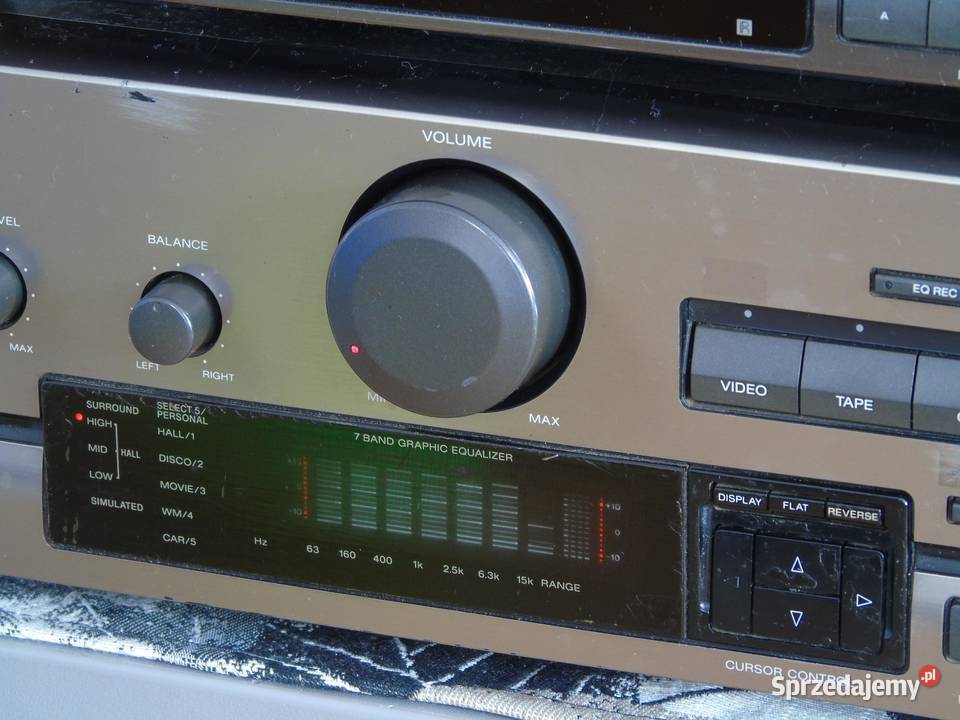 Wzmacniacz radio i korektor graficzny Sony podkarpackie Jasło