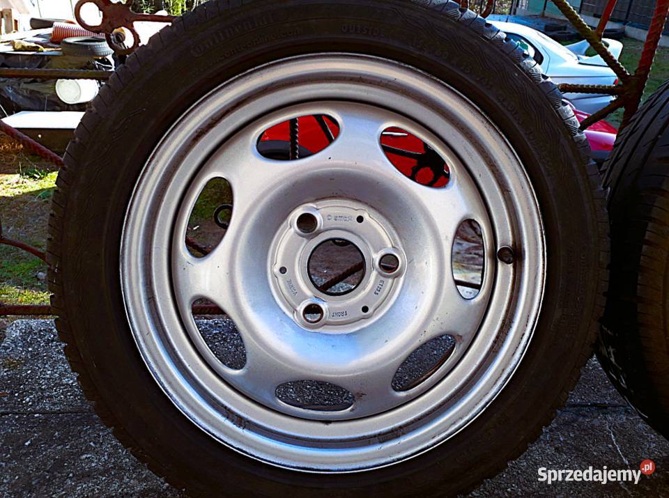 Felgi do SMARTA Orginał z oponami letnimi Poraj