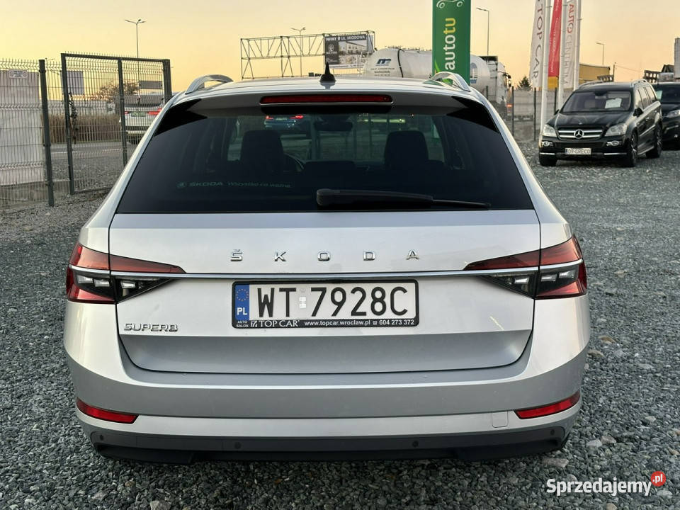 koda Superb 20 TDI 150 Style 2021 Salon FV23 ACC Superb Škoda Wojkowice