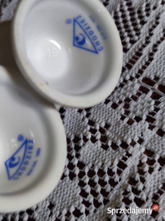 kieliszki porcelanowe do jajek jaj Chodzież Kielce sprzedam