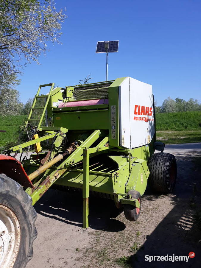 Prasa rolująca claas rollant 46 Claas mazowieckie Słubice sprzedam