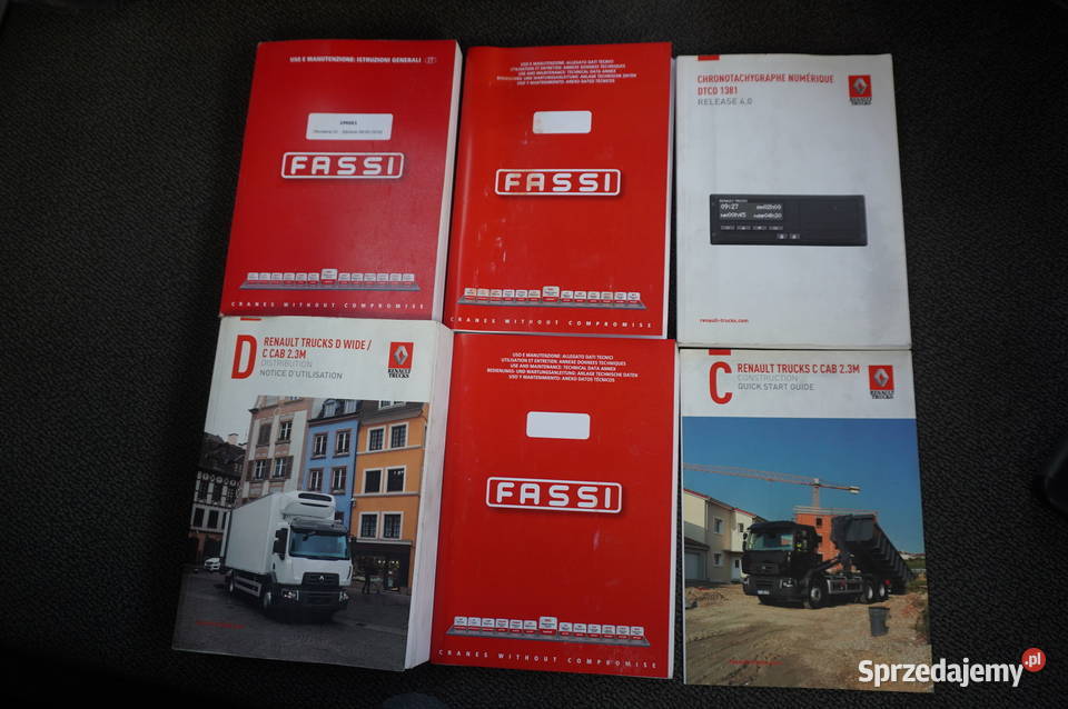 Renault C320 P4x2 E6 HDS Fassi 56t Zasięg 8m 8260kg małopolskie Kraków