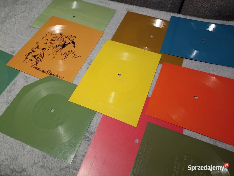 Pocztówki dźwiękowe dźwiękowe kartki pocztowe 10 Kraków