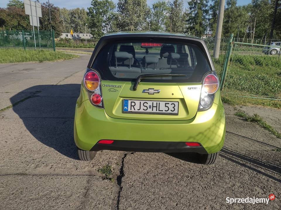 Chevrolet Spark 10 Benzyna 2011 Pozostałe Jasło