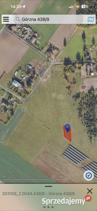 Działka budowlana 54zł/m2 Górzna