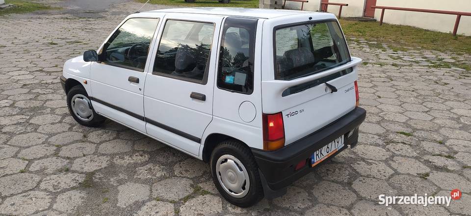 Daewoo Tico SX 1998 elektryka przebieg 50 bez Zarejestrowany w Polsce Krosno