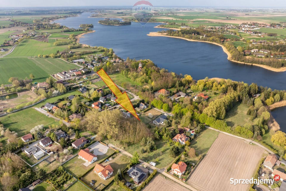 Lednogóra działka z mediami Jeziorem Lednickim 22.5m