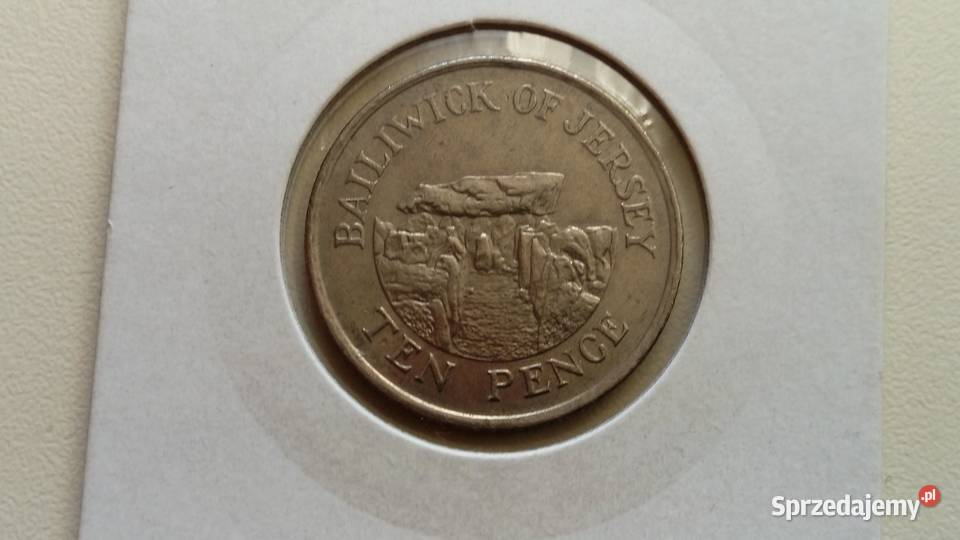 Moneta 10 pence 1992 r Mosina