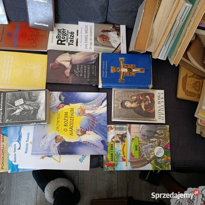 książka książki zestaw o tematyce religijnej Poznań sprzedam