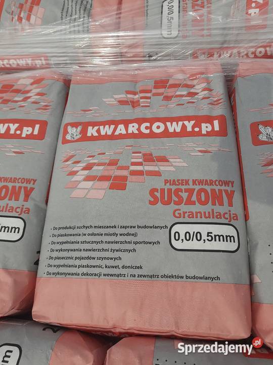 3 warianty Piasku Kwarcowego suchego Ulan-Majorat
