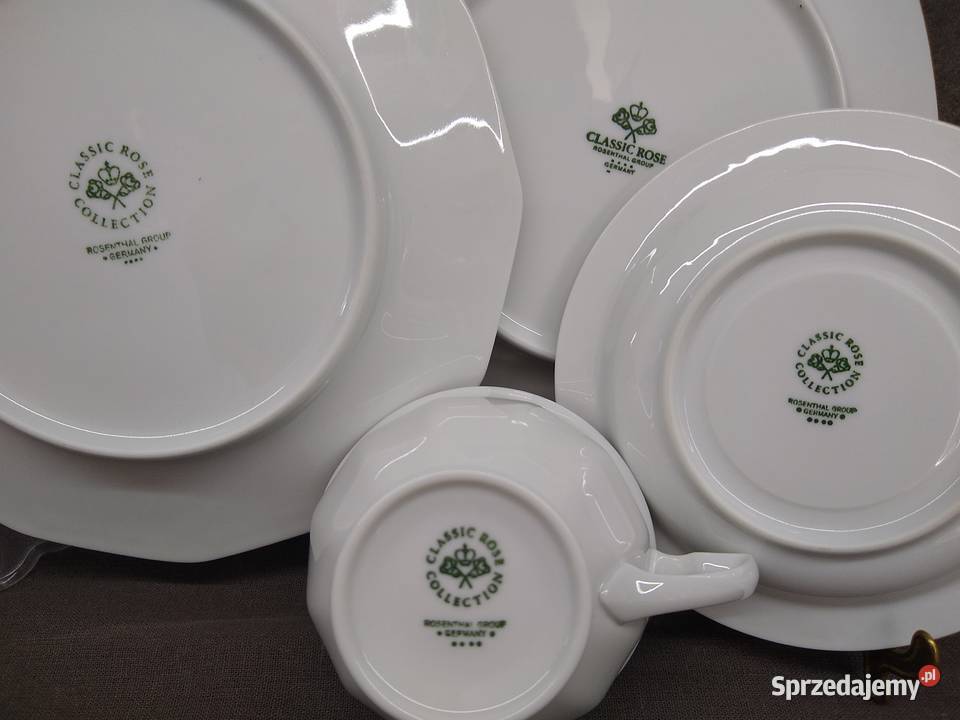 Serwis kawa Rosenthal Biała Maria Kalisz