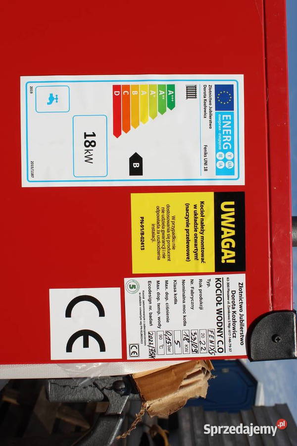KOCIOŁ Weglowy 18 kW Klasa 5 Piece KOTŁY Węglowe Gdańsk
