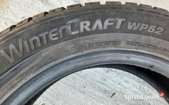 4x OPONY ZIMOWE 20555R16 Kumho Wintercraft WP52
