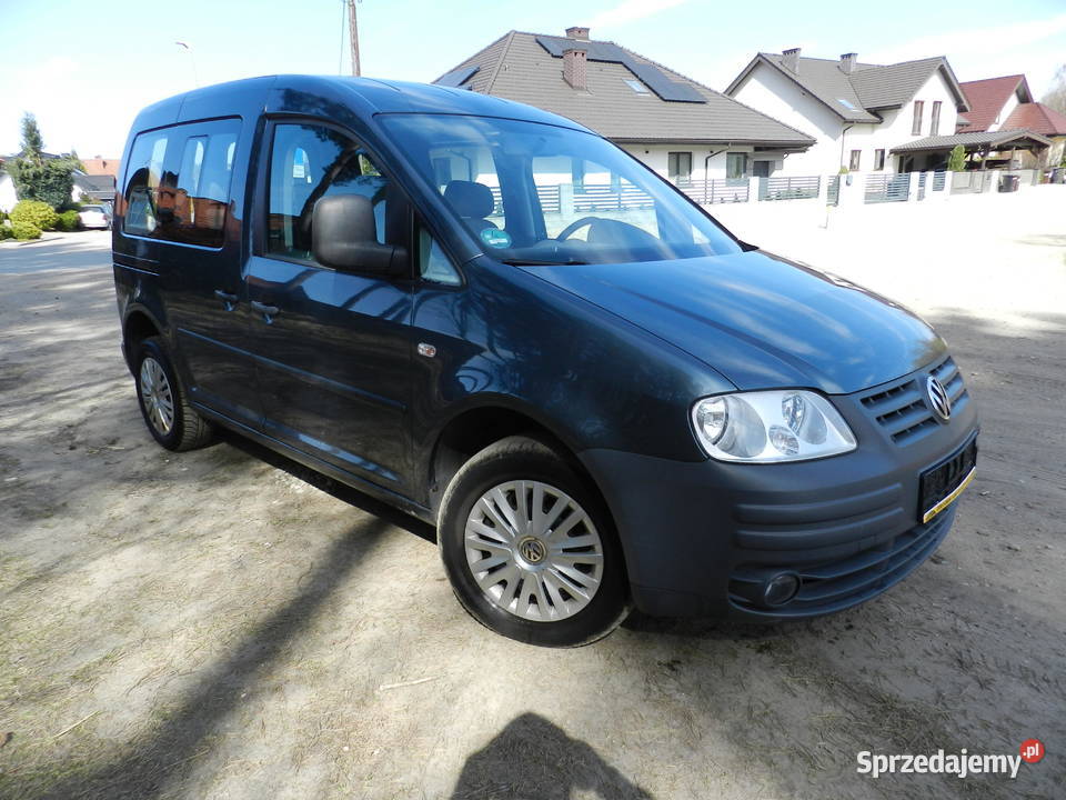 VW Caddy 14i 7 osobowy klima radio Olsztyn