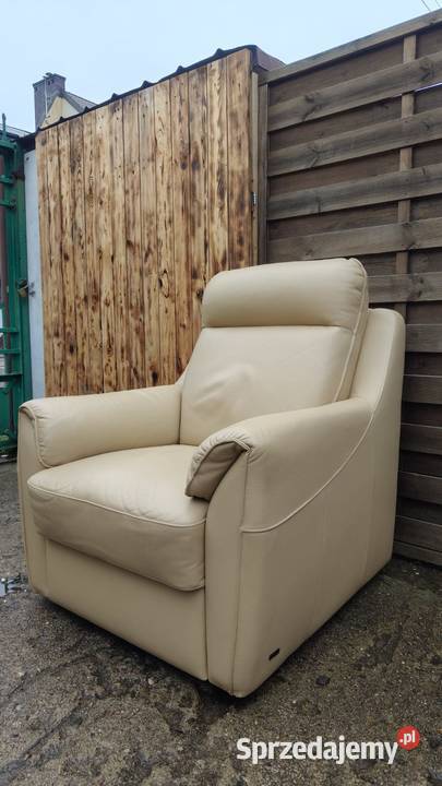 Fotel KLER Pavana skóra naturalna Warszawa