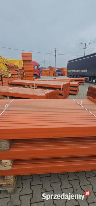 Regały paletowe Mecalux 7500x1100 mm belki Warszawa