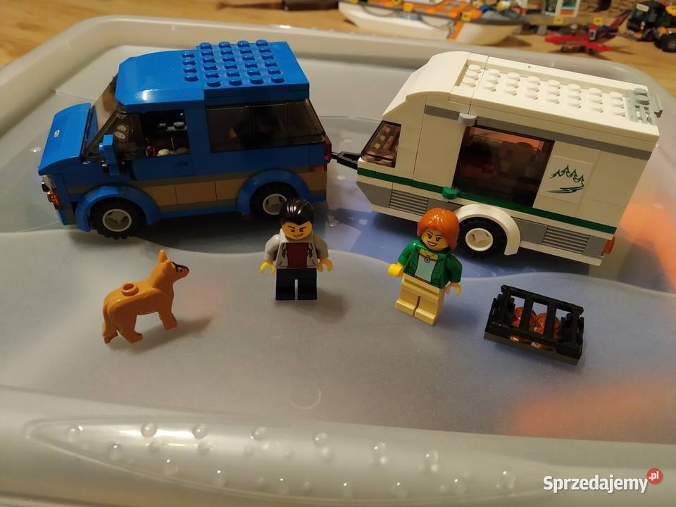 Zestaw LEGO City 60117 Van z przyczepą Wrocław