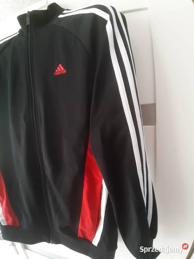 Adidas dres M czarny unisex 100 Oryginał piekny Podkowa Leśna