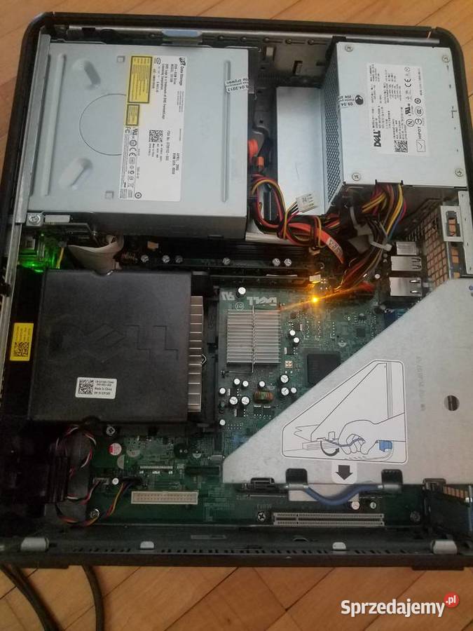 Komputer DELL optiplex 760 QUAD CORE 4GB250GB Taktowanie procesora 2.4 Rymanów