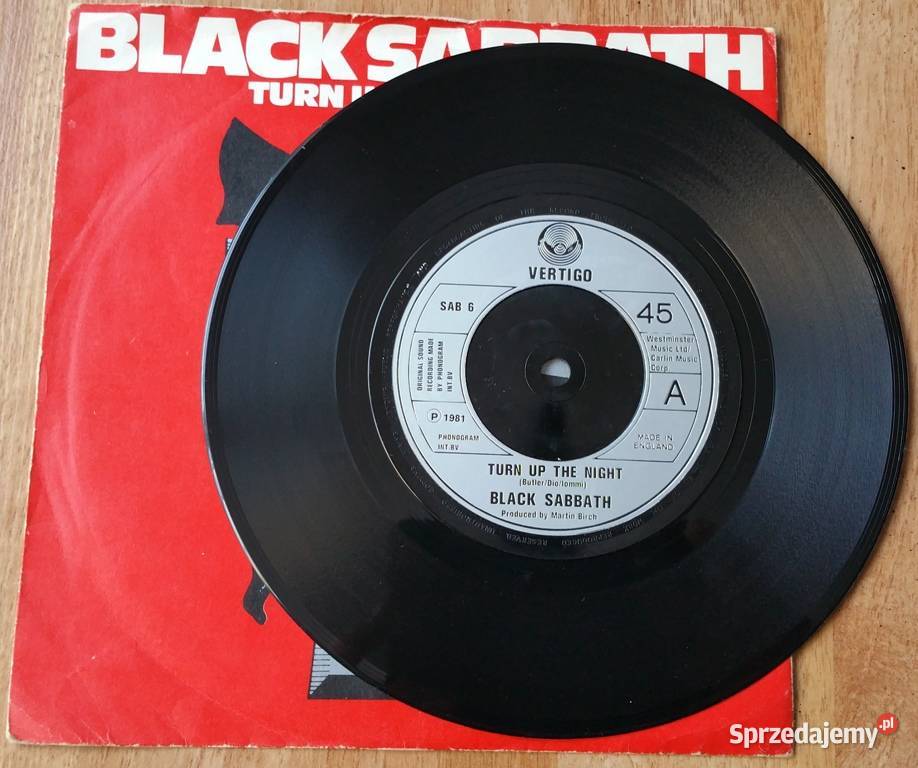 Black Sabbath Turn Up The Night 7zUK Kraków