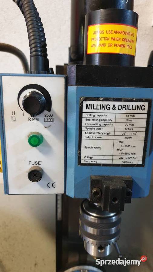 Stołowa tokarka do metalu Luna SKSF 1022 podkarpackie Sędziszów Małopolski sprzedam