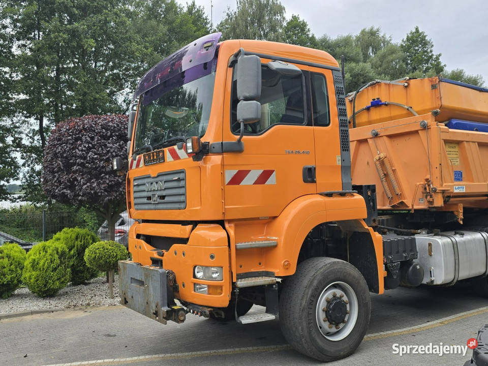 MAN TGA 26410 6x6 MAN TGA 26410 6x6 piaskarka diesel Skępe