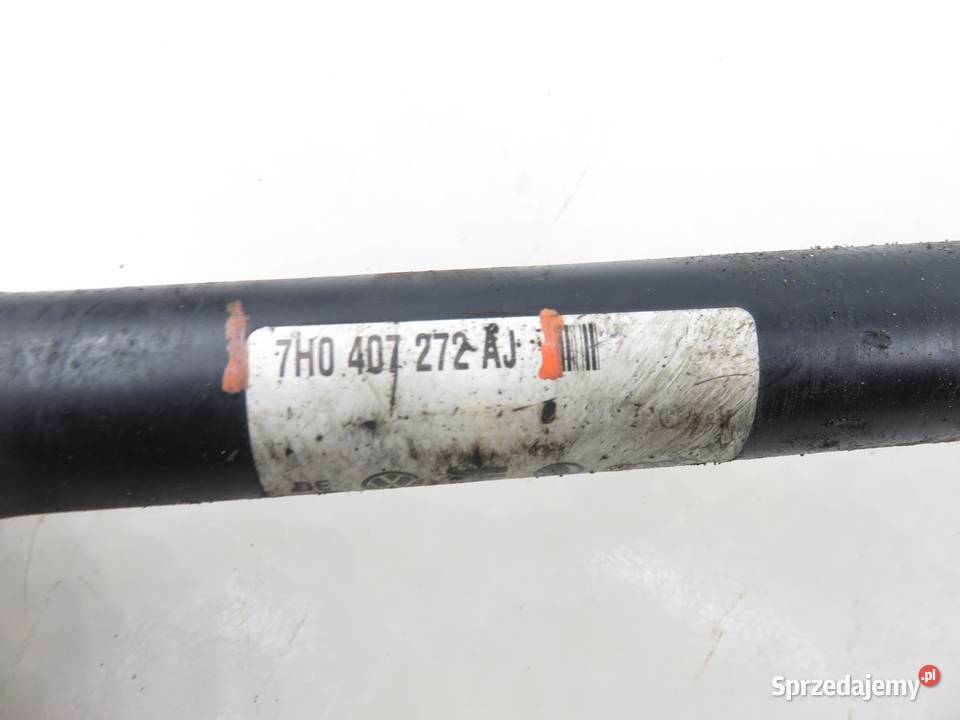 PÓŁOŚ PRAWA PRZEDNIA VW T5 19 TDI 7H0407272AJ Części samochodowe