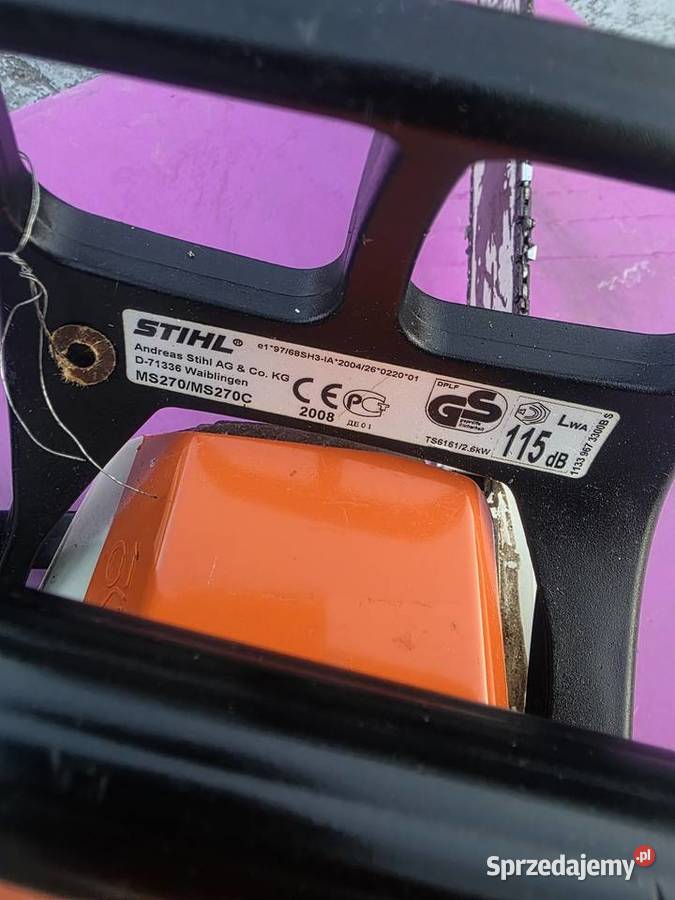 Pilarka spalinowa STIHL MS 270 Mocna i Sandomierz