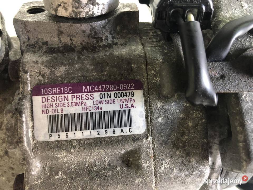 SPRĘŻARKA LKIMATYZACJI MC4472800922 JEEP COMPASS osobowe Kompresory klimatyzacji