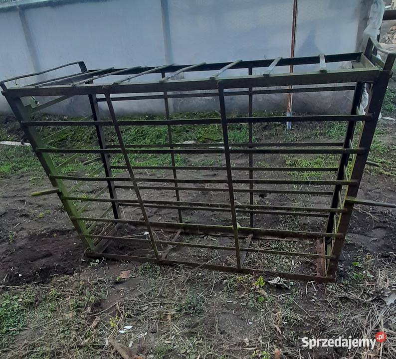 Metalowa klatka do transportu zwierząt mazowieckie
