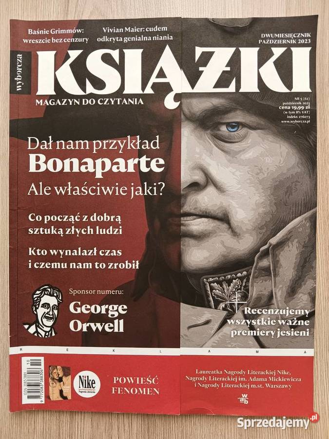 Książki Magazyn do czytania 5 62 październik Czasopisma Kraków