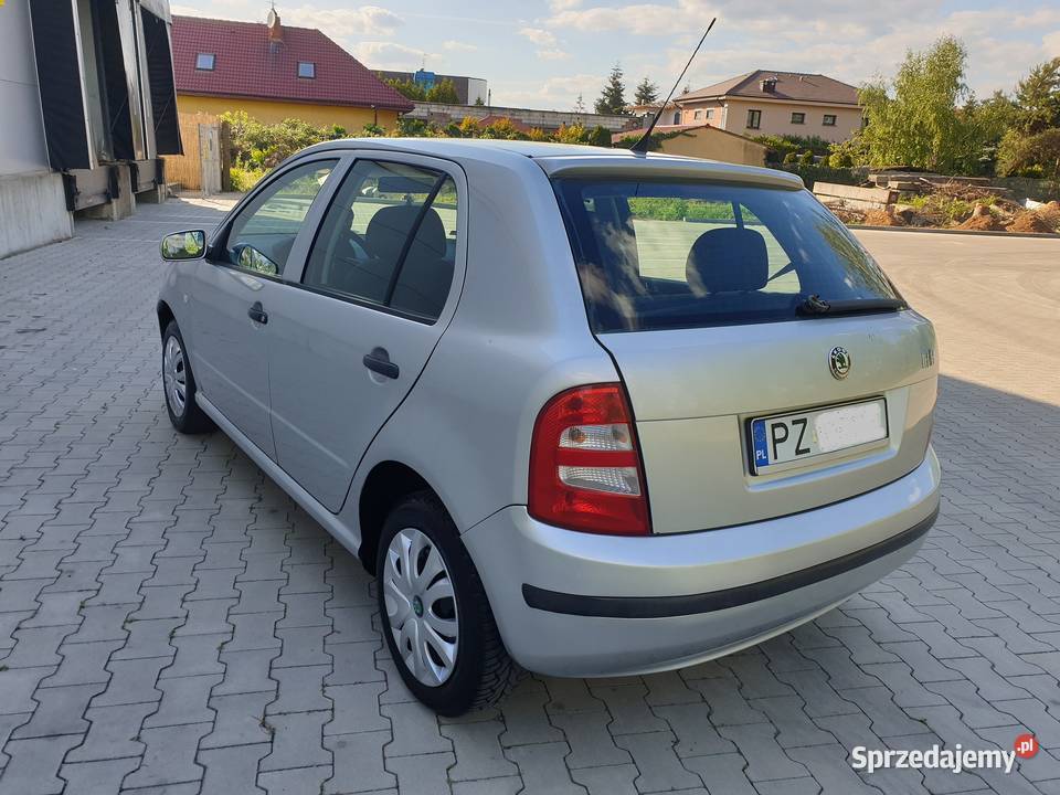 koda Fabia 12 Benzyna 2004 Sprawna Klima wielkopolskie Poznań