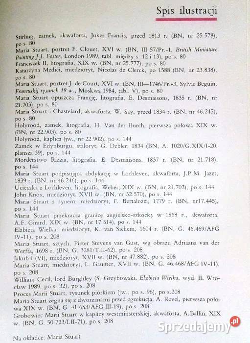 Maria Stuart Maria Bogucka Rok wydania 1990 sprzedam