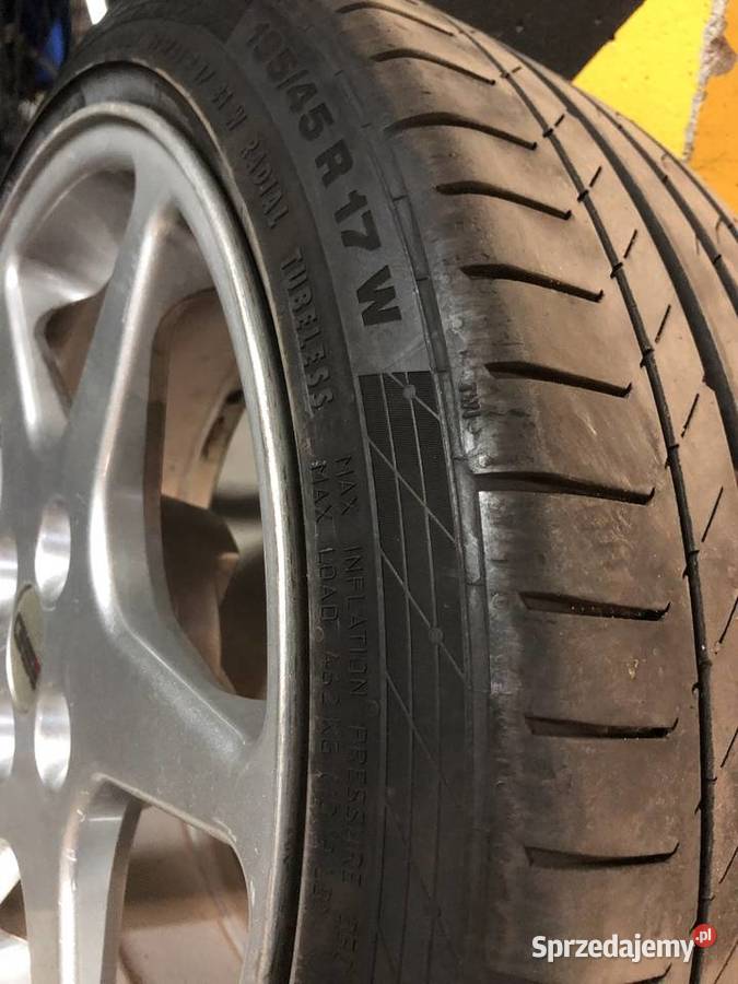 Felgi 4x108 7J 17 opony continental