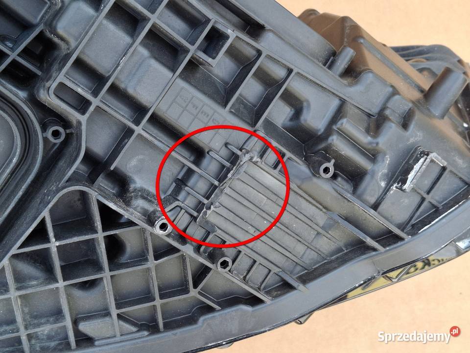 MERCEDES AKLASA W177 REFLEKTOR LEWY FULL LED Lampy przednie Bieleń