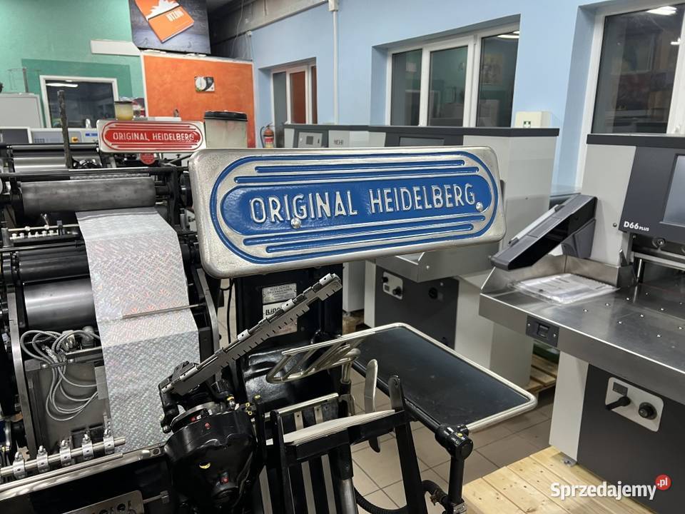 Złociarka Heidelberg Tiegel TP Letterpress Radom