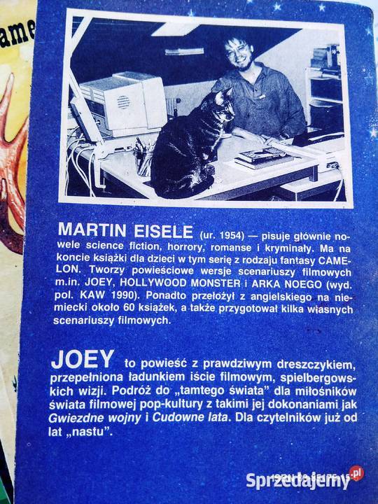 Eisele Joey unikatowe książki pierwsze wydanie Warszawa sprzedam