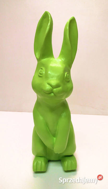 Duży Zając Wielkanocny 38 Figura Królik Zajączek Wielkanoc Szczecin